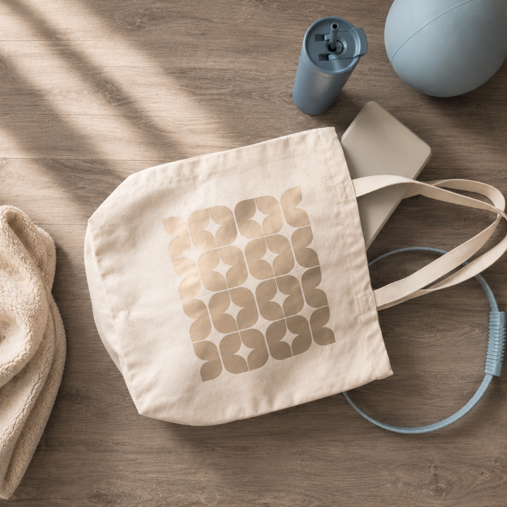 Natural Canvas Tote Bag