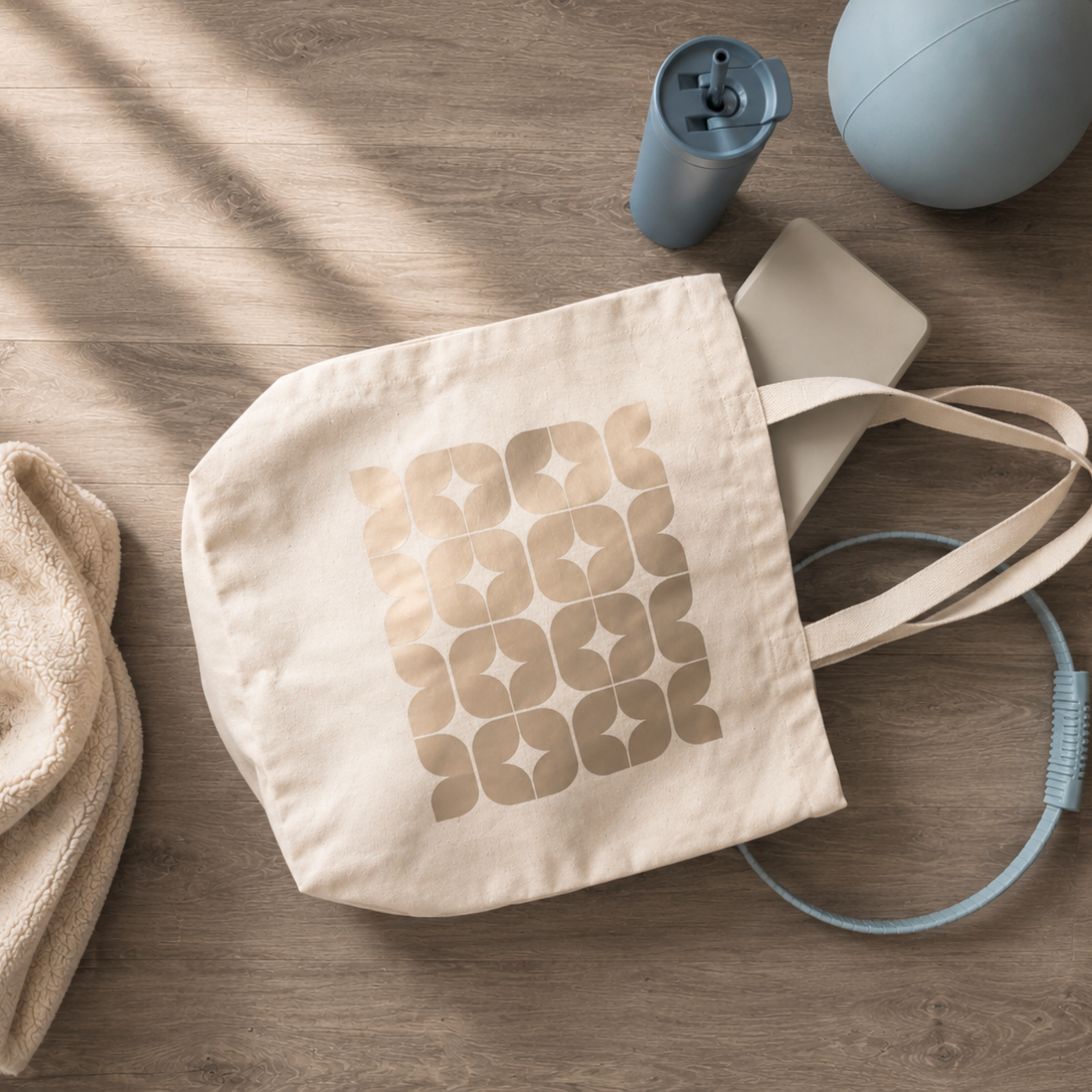 Natural Canvas Tote Bag