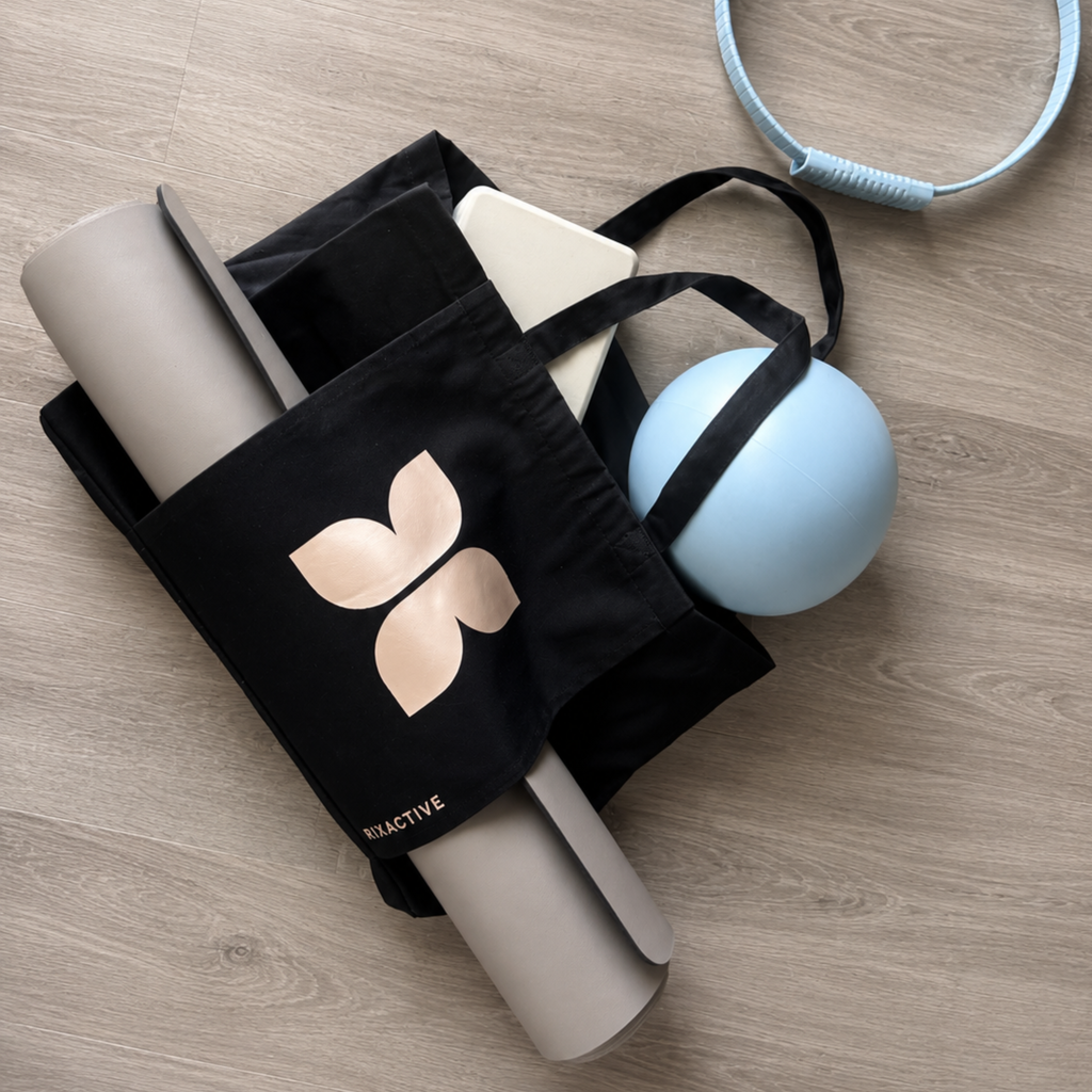 Black Yoga Mat bag with Built-in Mat holder